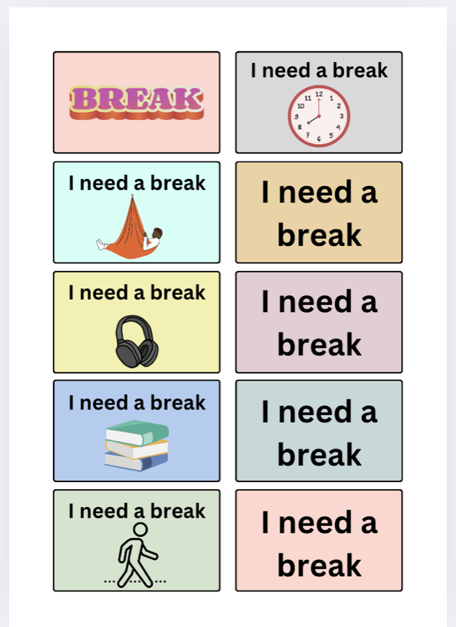 Communication board example